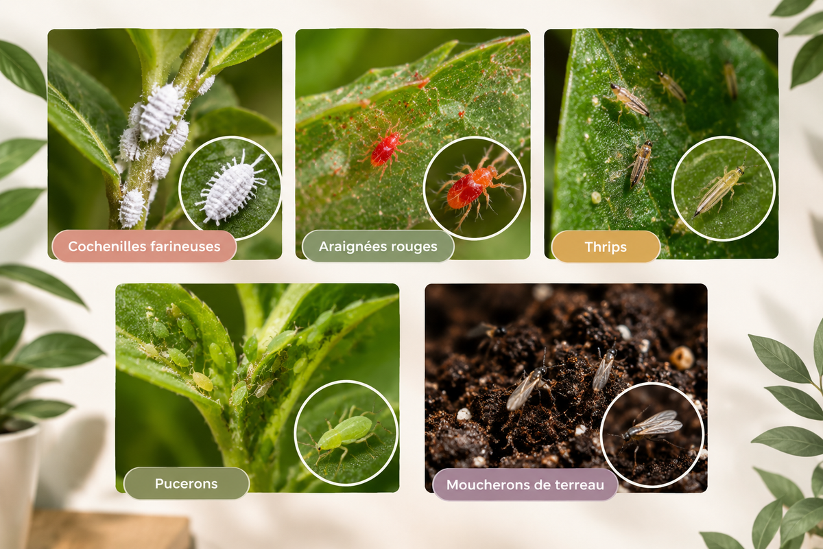 Nuisibles sur les plantes : comment les repérer et les éliminer
