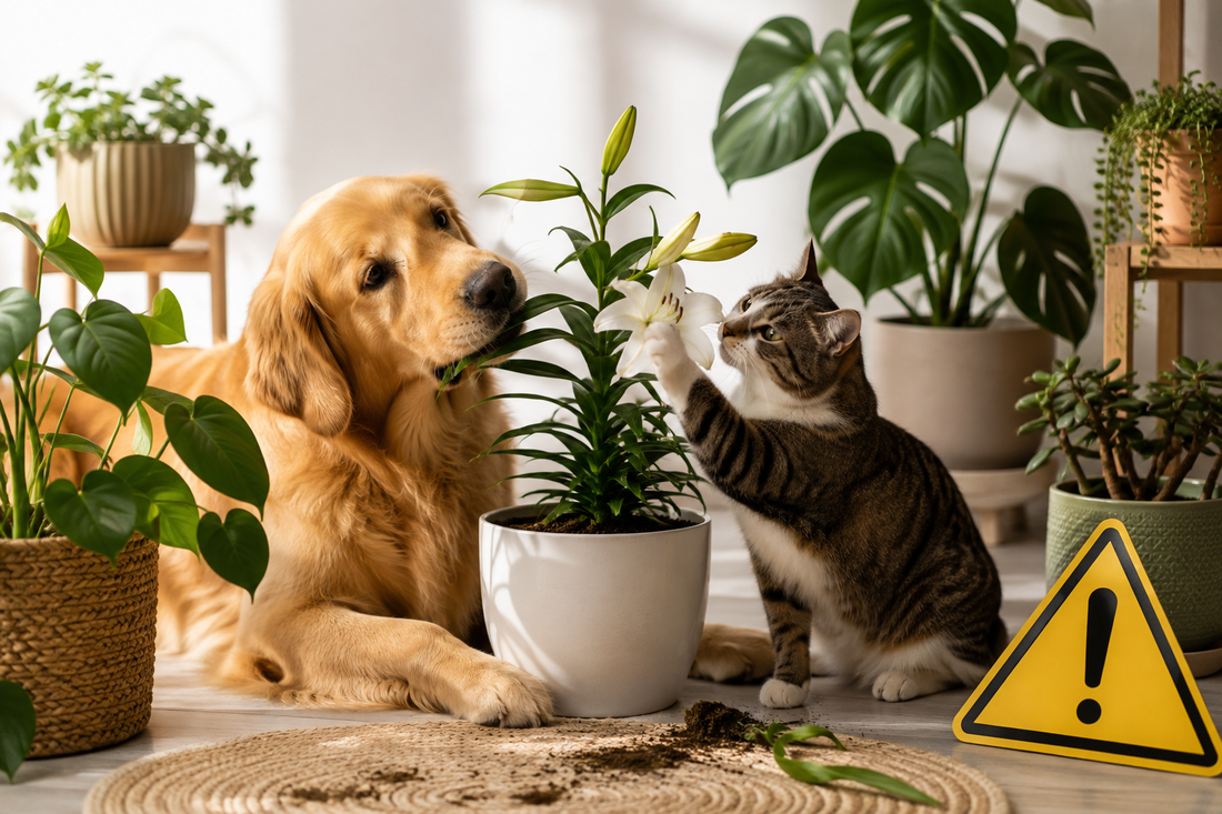 Plantes d'intérieur toxiques pour les animaux : lesquelles éviter ?