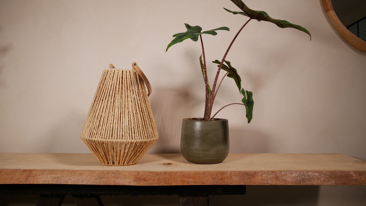 Cache-pot Sevilla — Vert kaki